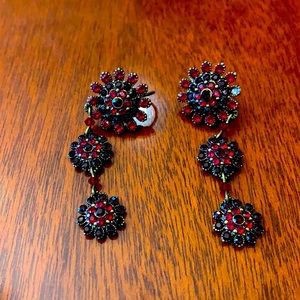 Designer hanging earrings